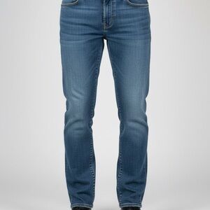 Denver Hayes Men's Classic Straight Blue Jeans
